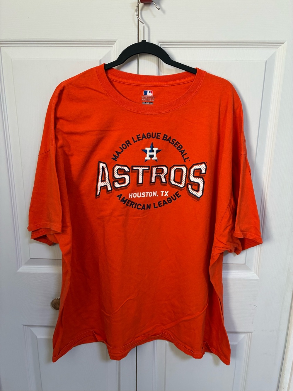 Genuine Merchandise Orange MLB Logo Tee